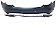 Front and Rear Primed Bumper Cover