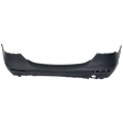 Sedan Front and Rear Primed Bumper Cover