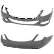 Sedan Front and Rear Primed Bumper Cover