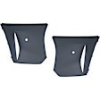 Front, Driver and Passenger Side Primed Bumper Covers, without Mounting Bracket(s), (Base/S, with John Cooper Works Package)/SE Models, For Models with Park Assist System