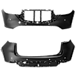 Front and Rear Primed Bumper Cover 2.5L, 4Cyl