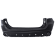 Front and Rear Primed Bumper Cover
