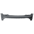 Front and Rear Front - Textured, Rear - Primed Bumper Cover
