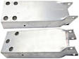 Front, Driver and Passenger Side Bumper Brackets, Impact Bracket, Wagon, Aluminum