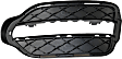 Fog Light Cover - Front, Driver and Passenger Side, Textured Black