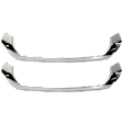 Front, Driver and Passenger Side Bumper Trim, Chrome
