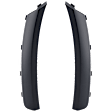 Front, Driver and Passenger Side, Outer Bumper Trim, Primed