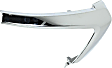 Front, Driver and Passenger Side, Center Bumper Trims, Chrome