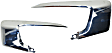 Front, Driver and Passenger Side, Upper Bumper Trims, Chrome