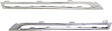 Driver and Passenger Side, Upper Grille Trim, Chrome, Sport Utility