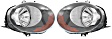 2016 Mini Cooper - Driver and Passenger Side Halogen Headlight, With bulb(s), OE Replacement