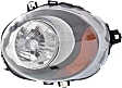 2016 Mini Cooper - Driver and Passenger Side Halogen Headlight, With bulb(s), OE Replacement