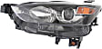 Driver and Passenger Side Halogen Headlight, With bulb(s), OE Replacement
