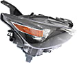 Driver and Passenger Side Halogen Headlight, With bulb(s), OE Replacement