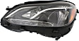 Driver and Passenger Side Headlights, with Bulbs, LED, For Models without Cornering Lights, without cornering light