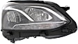 Driver and Passenger Side Headlights, with Bulbs, LED, For Models without Cornering Lights, without cornering light