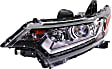 Driver and Passenger Side Halogen Headlight, With bulb(s), OE Replacement