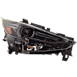 Driver and Passenger Side Headlights, with Bulbs, LED, For Models with Adaptive Headlights