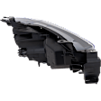 Driver and Passenger Side Headlights, without Bulbs, HID/Xenon, For Models with Adaptive Frontlighting Systems (AFS), without HID Kit, CAPA Certified