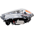 Driver and Passenger Side Headlights, with Bulbs, HID/Xenon, with HID Bulbs and ballast