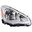 Driver and Passenger Side Halogen Headlight, With bulb(s), OE Replacement, CAPA Certified