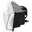 Driver and Passenger Side Halogen Headlight, Without bulb(s), OE Replacement, CAPA Certified