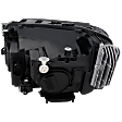 Driver and Passenger Side LED Headlight, With bulb(s)