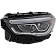 Driver and Passenger Side Headlights, without Bulb, Halogen, For Models without Adaptive Headlight, 247 Body