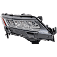 Driver and Passenger Side LED Headlight, With bulb(s)