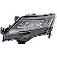 Driver and Passenger Side LED Headlight, With bulb(s)