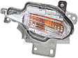 Front, Driver and Passenger Side Turn Signal Light, With bulb(s)