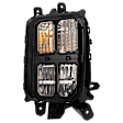 Front, Driver and Passenger Side Turn Signal Light, With bulb(s)