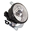 Front, Driver and Passenger Side Fog Lights, With bulb(s), Halogen