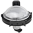 Front, Driver and Passenger Side Fog Lights, With Bulb(s), Halogen, CAPA CERTIFIED
