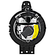 Front, Driver and Passenger Side Fog Lights, With Bulb(s), Halogen, CAPA CERTIFIED