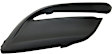 Fog Light Cover - Front, Driver and Passenger Side, Textured Black