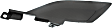 Fog Light Cover - Front, Driver and Passenger Side, Black