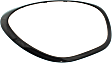 Driver and Passenger Side Headlight Bezel, Black