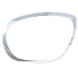 Driver and Passenger Side Headlight Bezels, Chrome