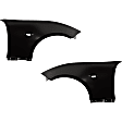 Front, Driver and Passenger Side Fender, Steel, 4 Cyl., 2.0L Engine