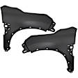 Front, Driver and Passenger Side Fenders