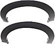 2019 Mazda CX-3 - Front, Driver and Passenger Side Fender Trim, Textured Black