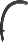 Front, Driver and Passenger Side Fender Flares, Textured Black