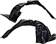 Front, Driver and Passenger Side, Fender Liner