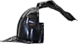 Front, Driver and Passenger Side, Fender Liner