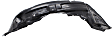 Front, Driver and Passenger Side, Fender Liner