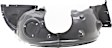2014-2024 Mini Cooper - Front, Driver and Passenger Side, Fender Liner, Hatchback