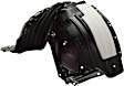 Front, Driver and Passenger Side, Fender Liner