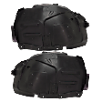 Front, Driver and Passenger Side, Front Section, Fender Liner