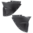 Front, Driver and Passenger Side, Front Section Fender Liner
